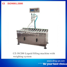 Machine de remplissage liquide avec système de pesée (CZ-200)